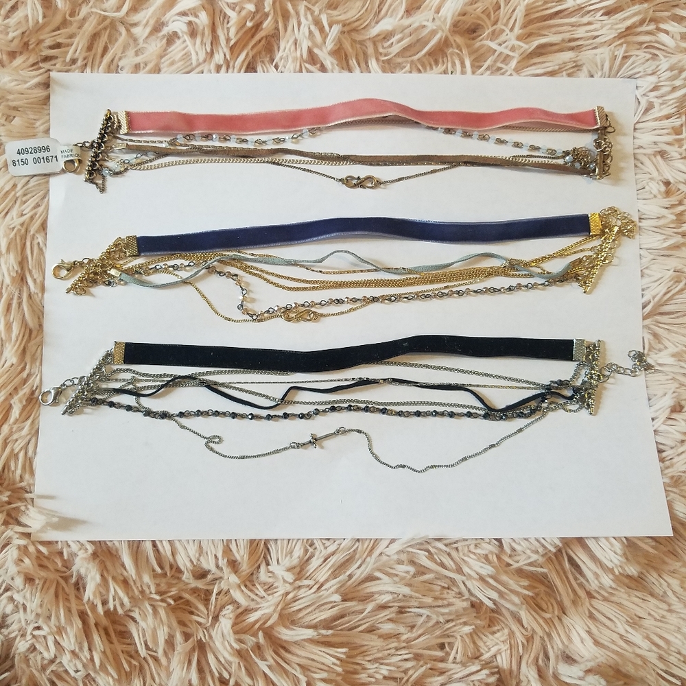 3 free people chokers bundle